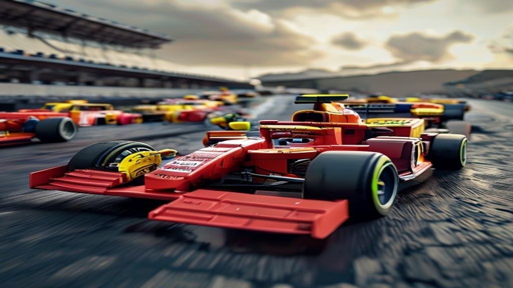 F1 Cars Made of LEGO?! Jislaaik, This is Next Level!