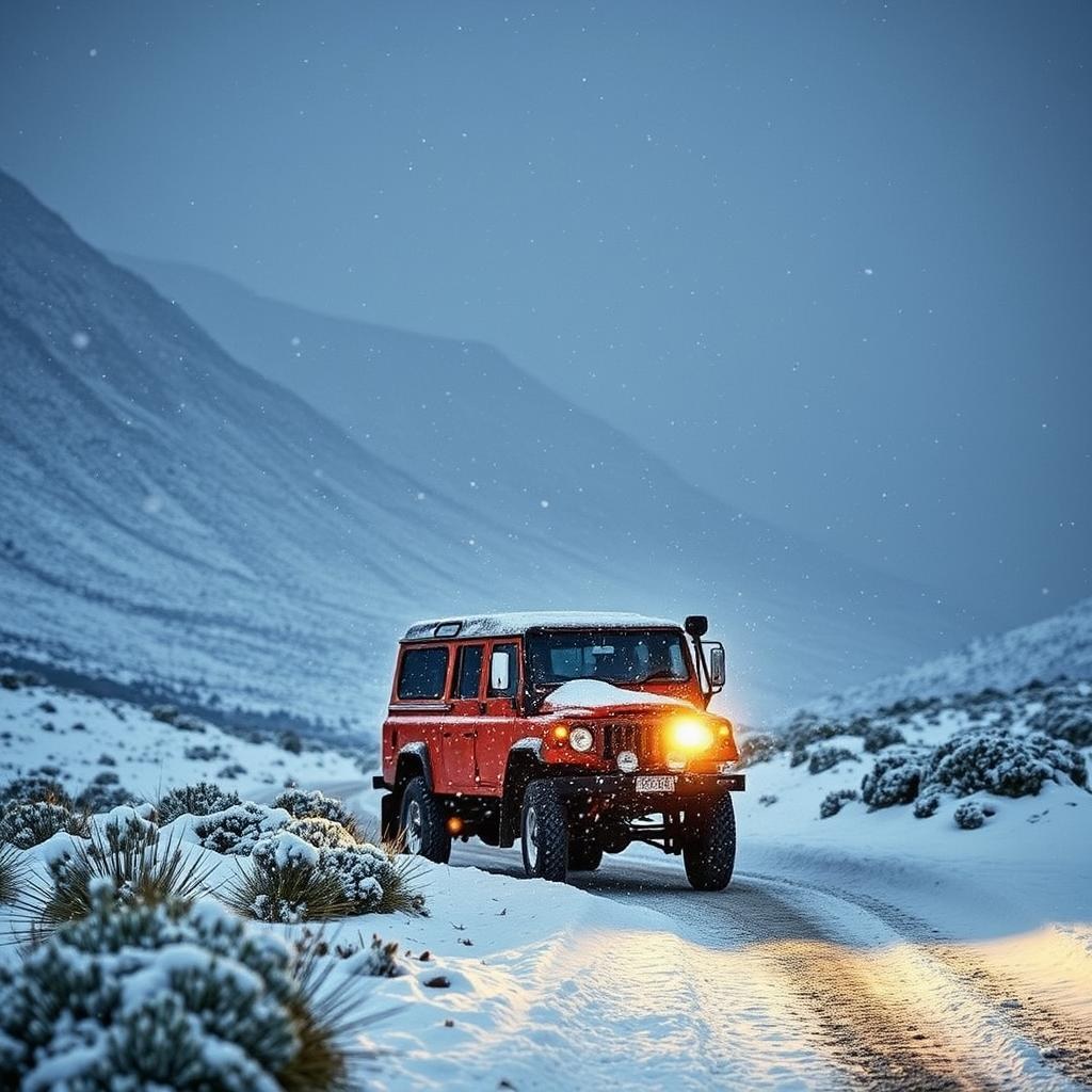 South Africa's winter wonderland in pics: Snowfall and icy temperatures signal seasonal change